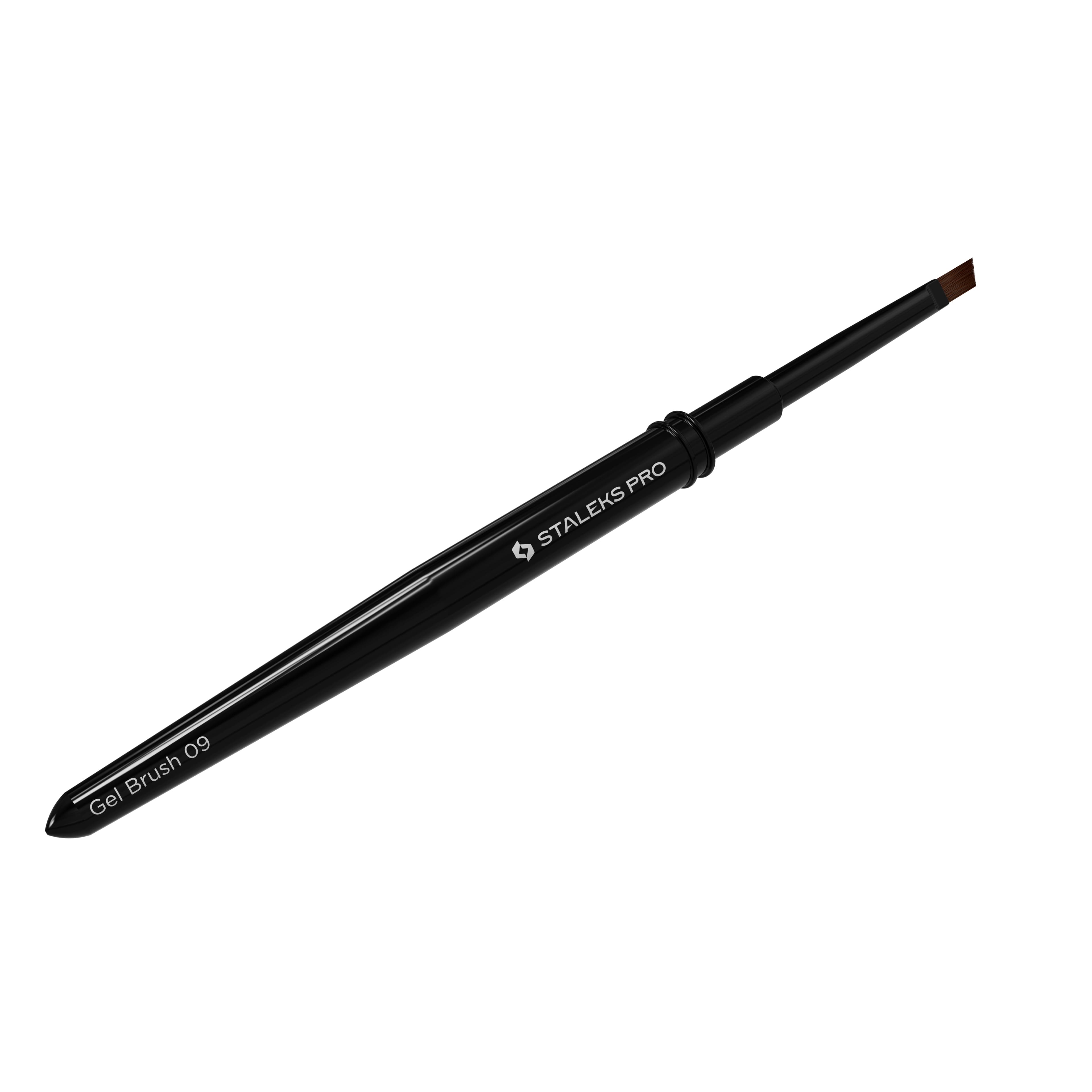 Pędzelek do Żelu Skośny EXPERT 09 Szerokość 6 mm/Długość 9 mm