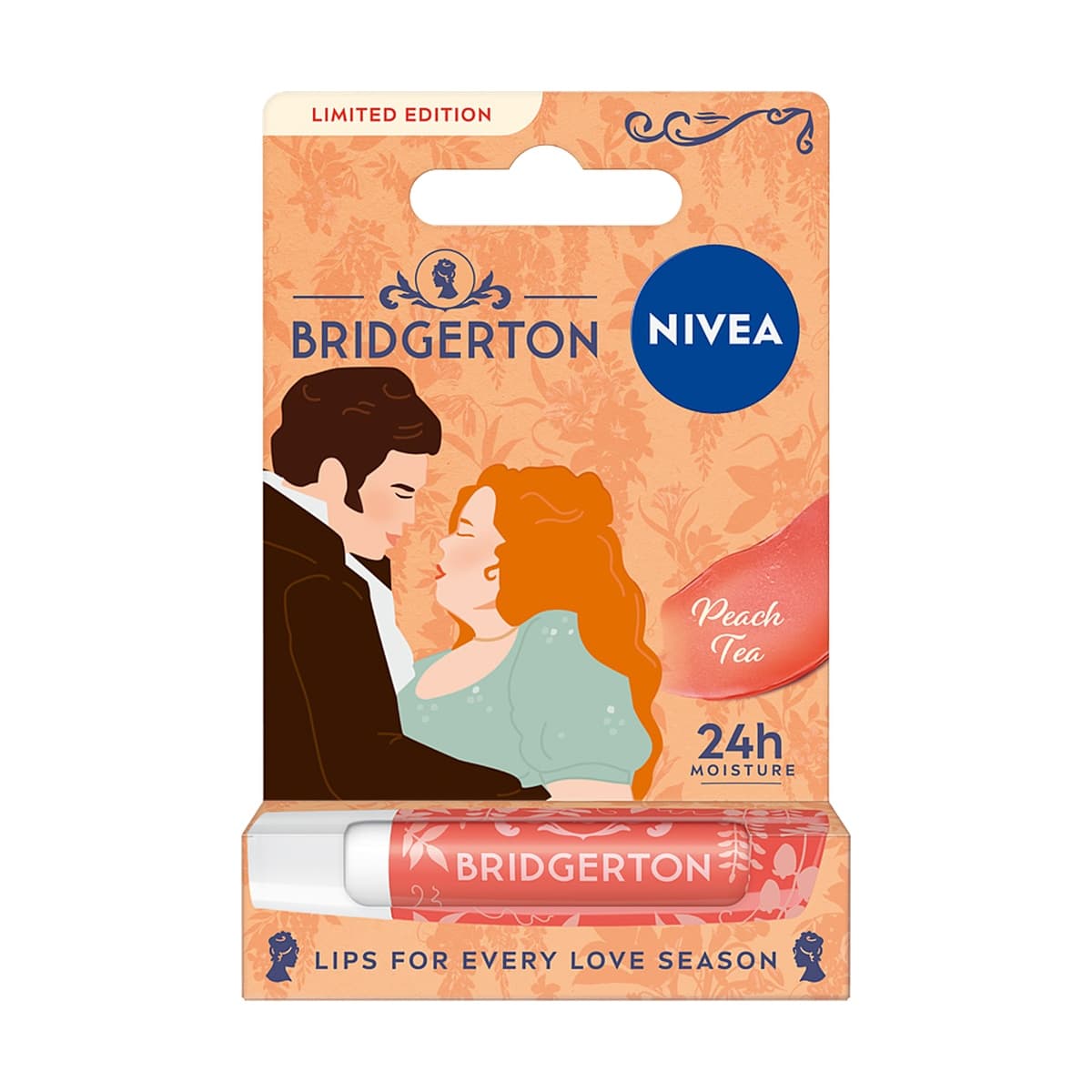 NIVEA Pomadka Bridgerton Peach Tea