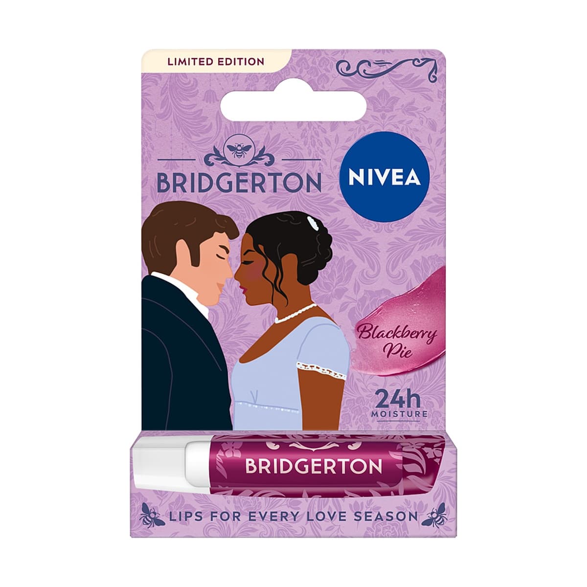 NIVEA Pomadka Bridgerton Blackberry