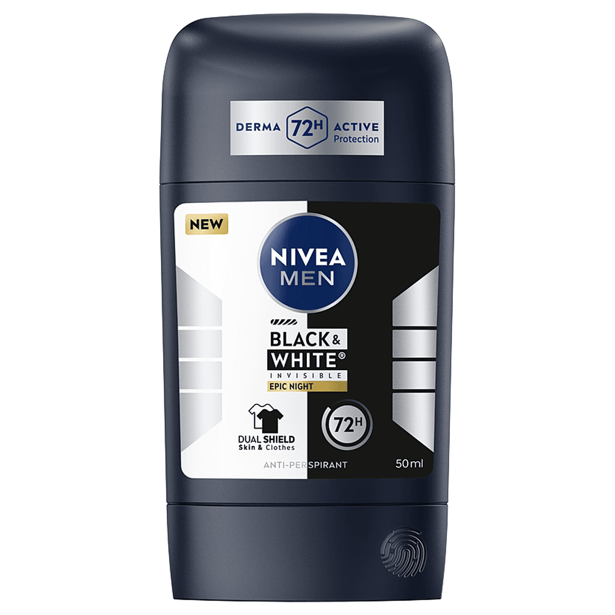 Men Black&White Invisible Epic Night Antyperspirant w Sztyfcie