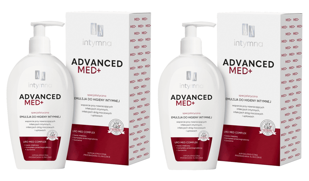 Intymna Advanced Med+ Emulsja do Higieny Intymnej x
