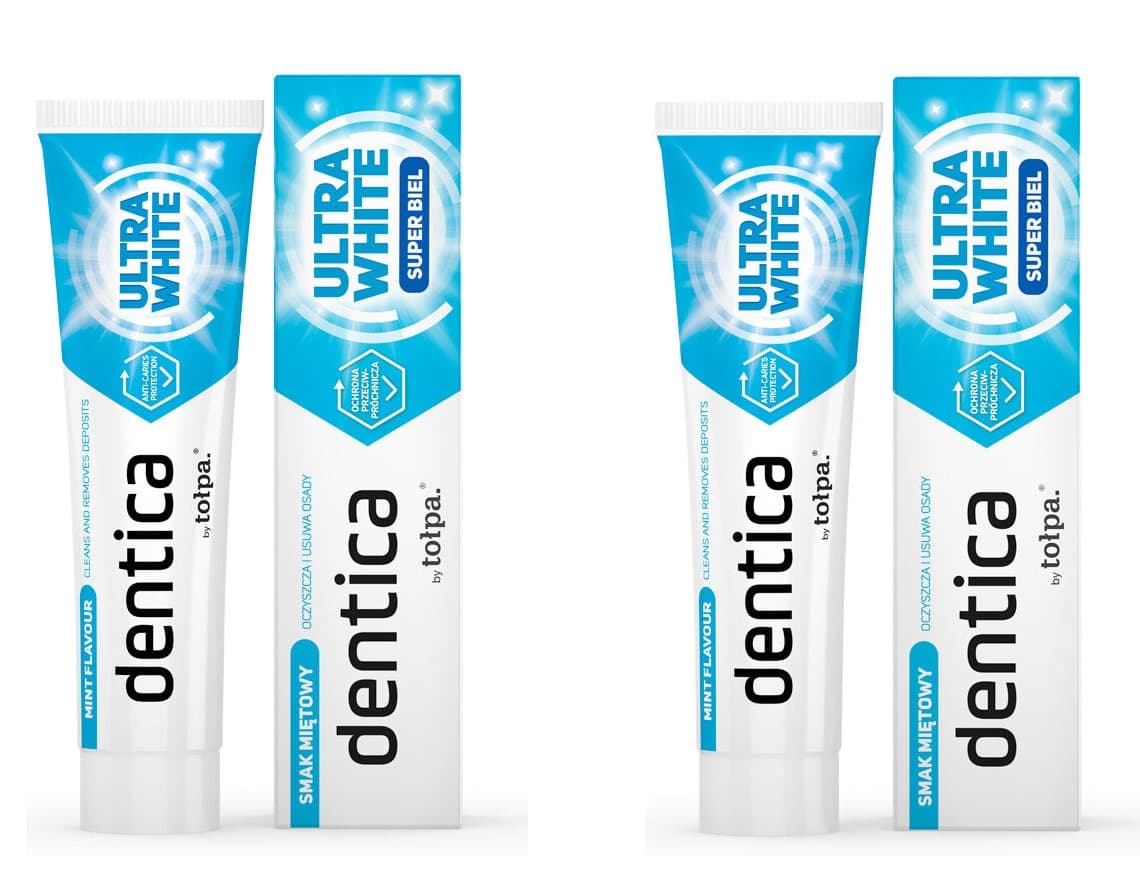 Dentica Pasta do Mycia Zębów Ultra White x