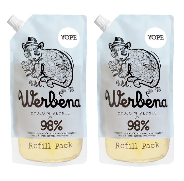 Refill Pack Saszetka - Mydło do Rąk Werbena x