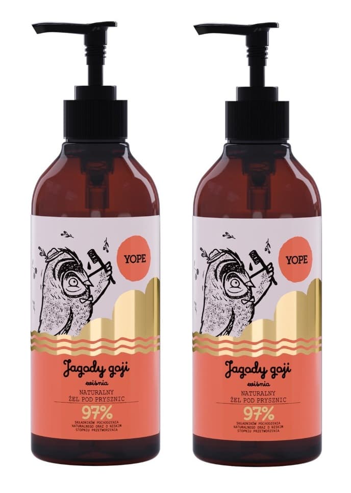 Żel pod Prysznic Jagody Goji i Wiśnia x