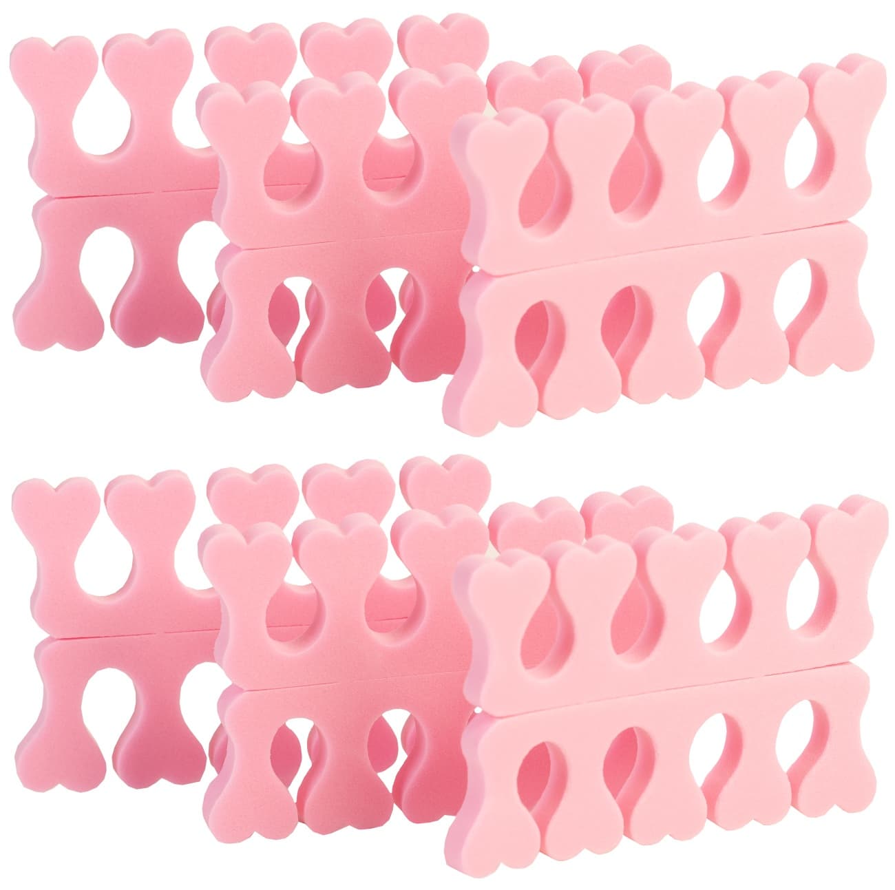 Separatory Piankowe do Pedicure Różowe x