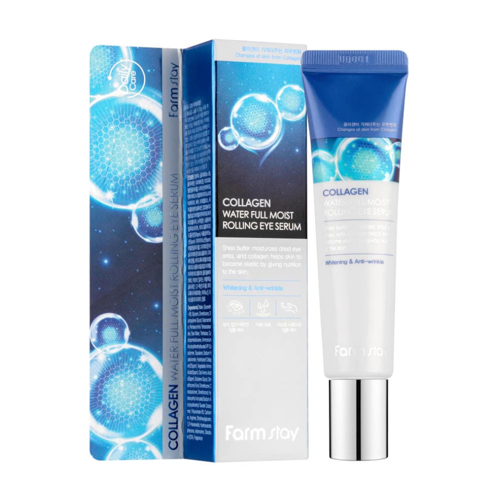 Collagen Water Full Moist Rolling Eye Serum Przeciwzmarszczkowy krem-roller pod oczy