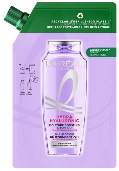 Hydra Hyaluronic Nawilżający Szampon do Włosów Refill