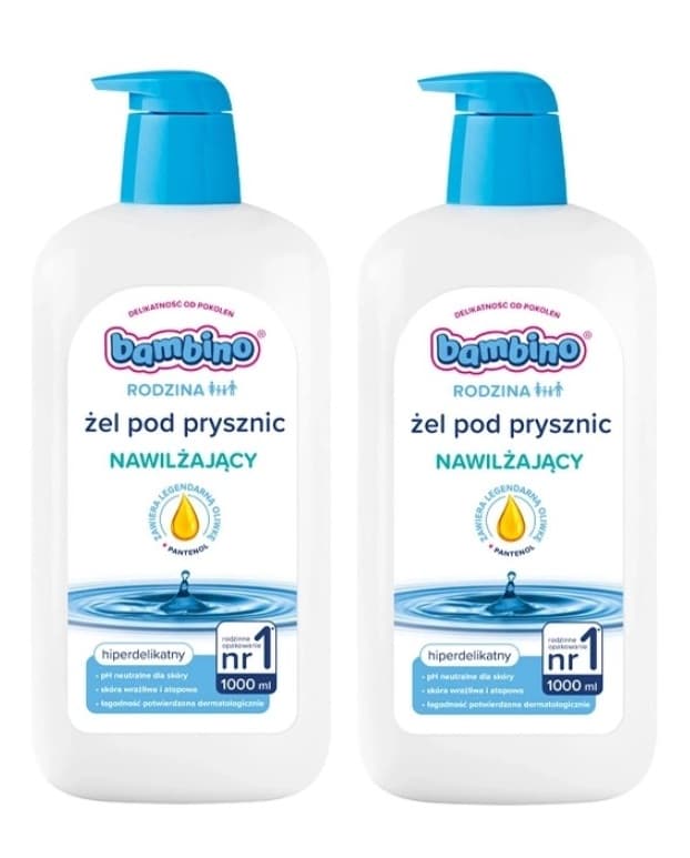 Rodzina Nawilżający Żel pod Prysznic x