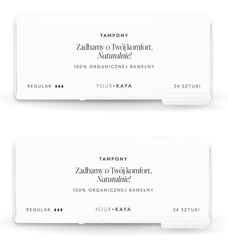 Tampony Organiczne Regular x