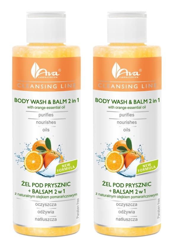 Cleansing Line Żel pod Prysznic z Balsamem 2w