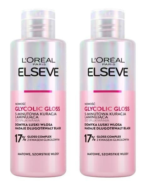 Elseve Glycolic Gloss Kuracja Laminująca x