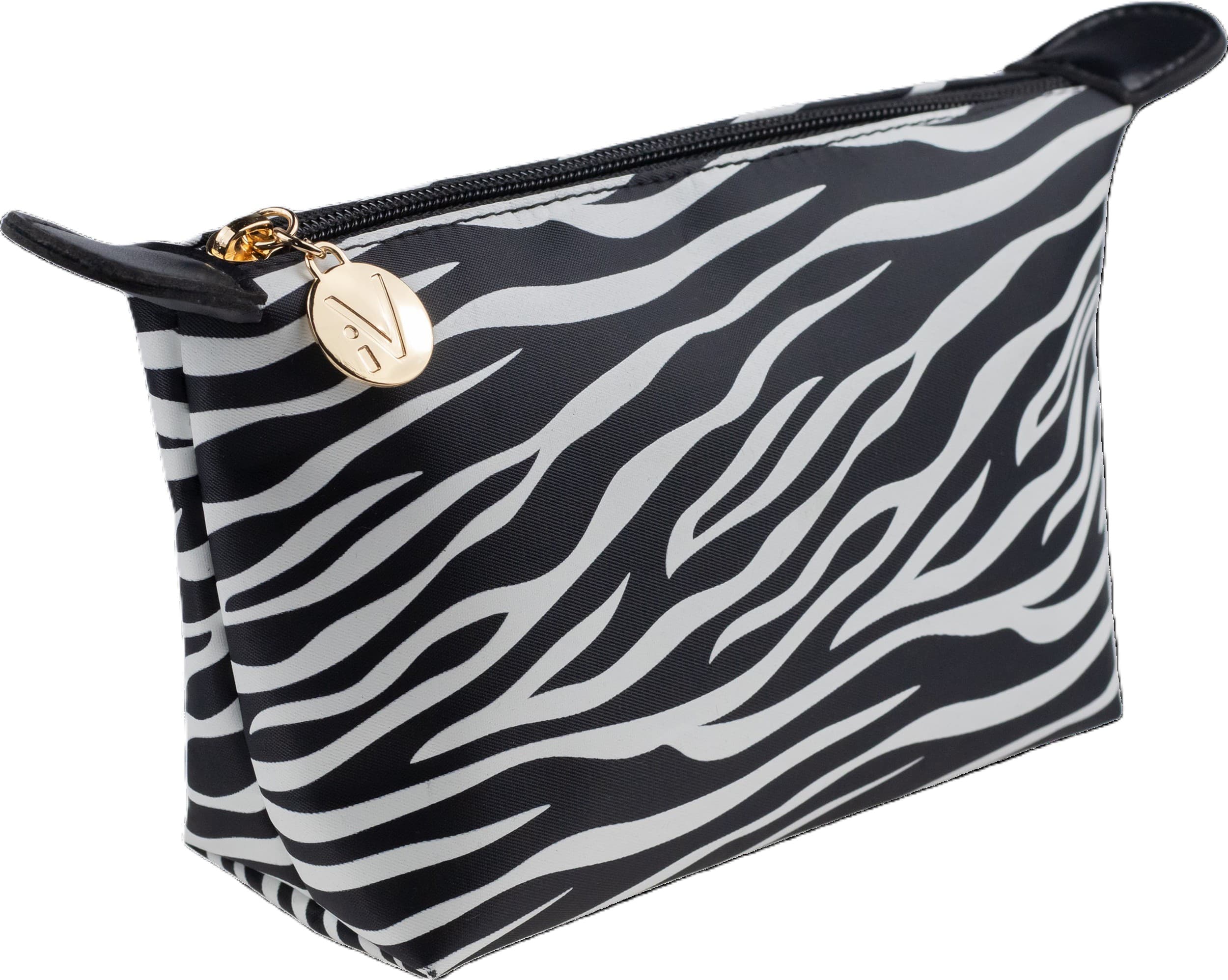 Kosmetyczka Prosta Duża Zebra