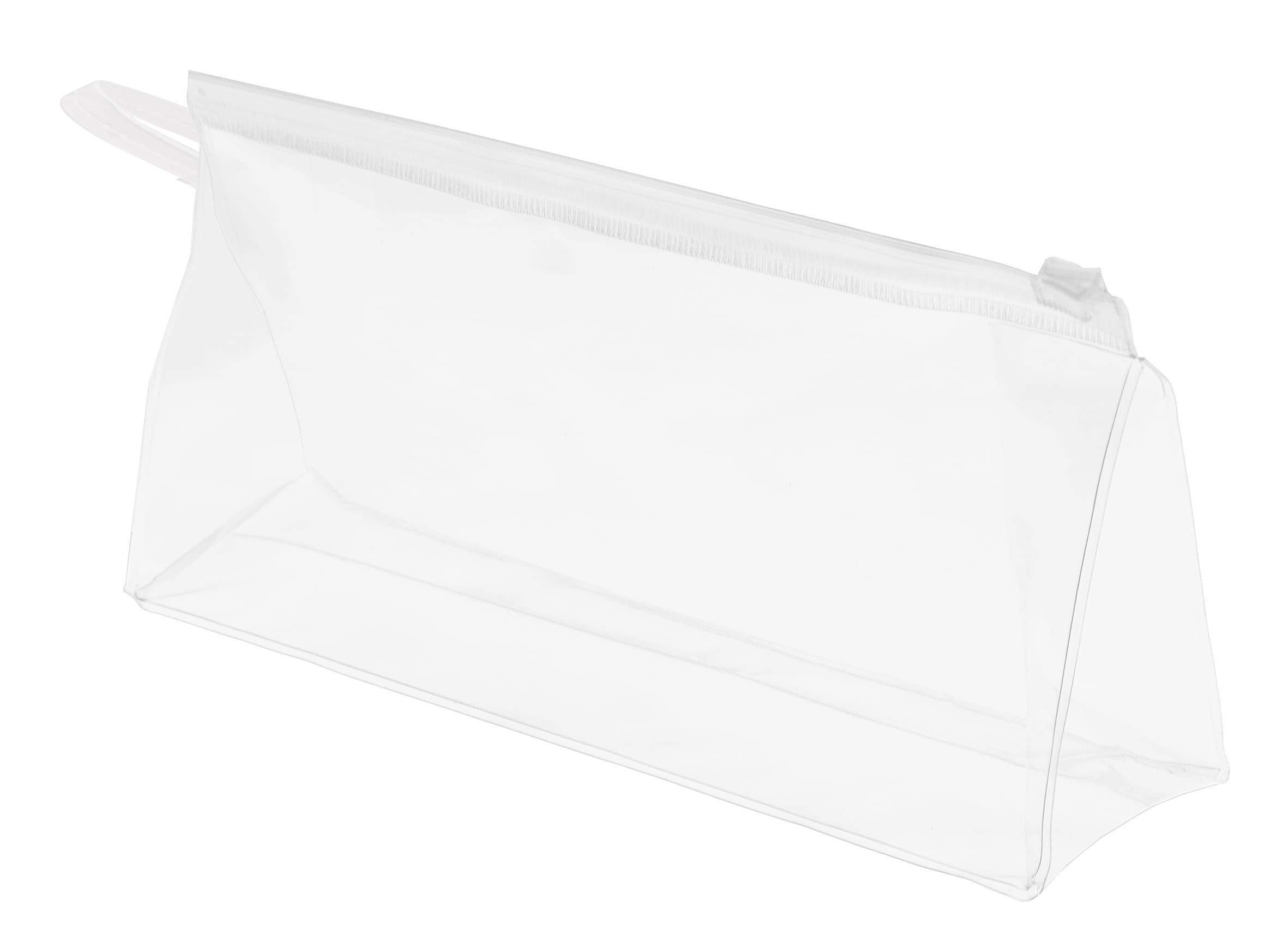 Kosmetyczka Mała PVC z Plastikowym Zamkiem