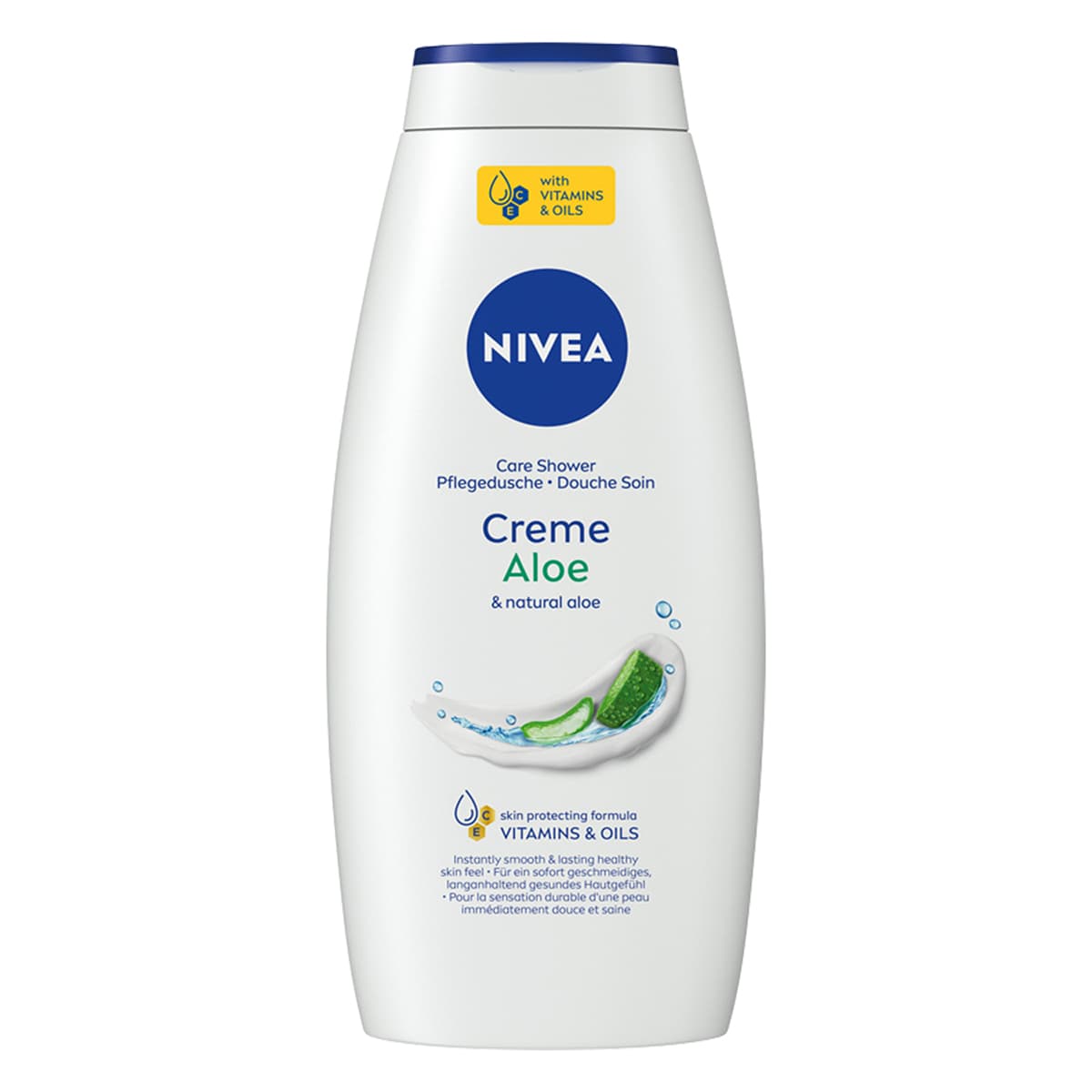 Creme Aloe Kremowy Żel pod Prysznic z Witaminami i Olejkami
