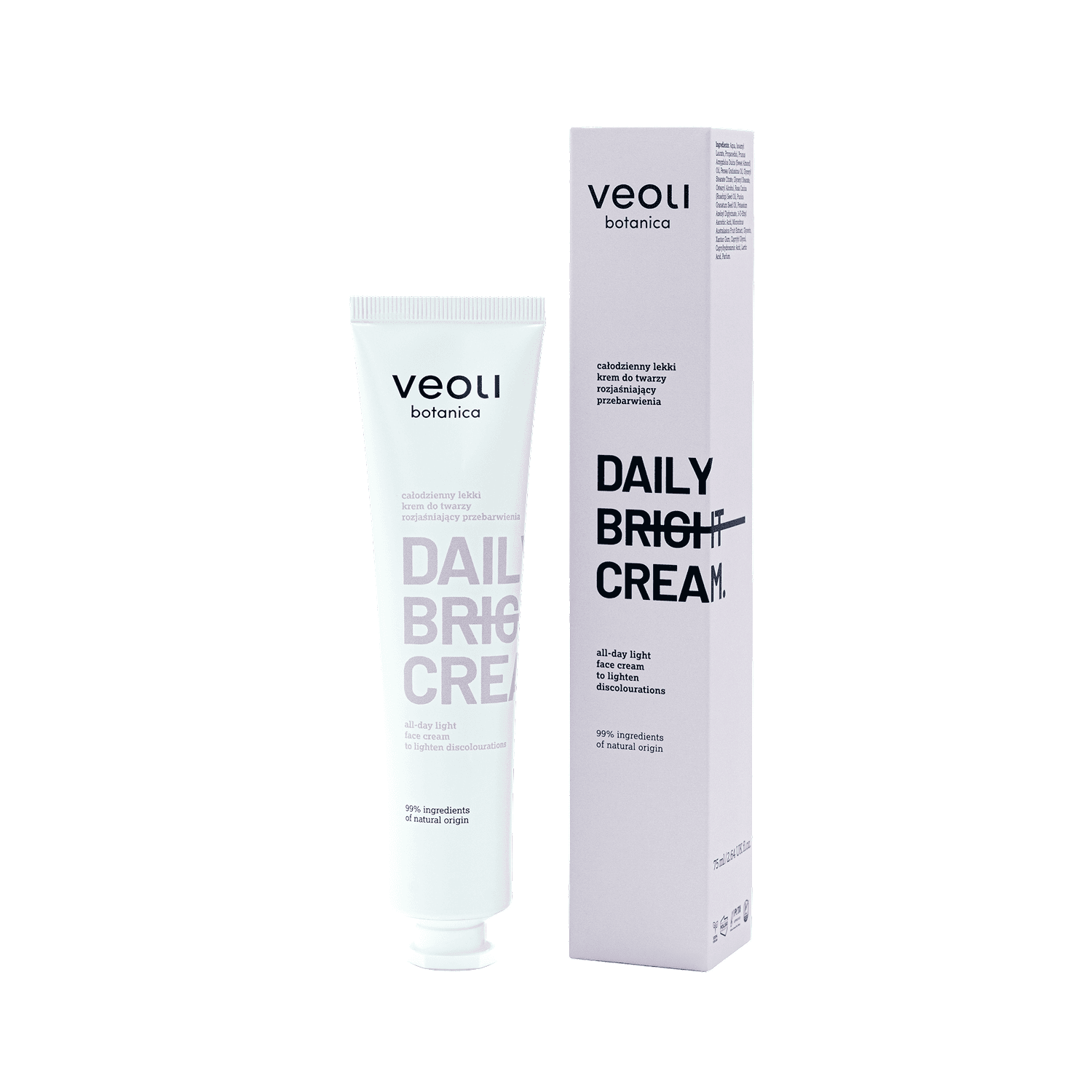 Daily Bright Cream całodzienny lekki krem do twarzy rozjaśniający przebarwienia