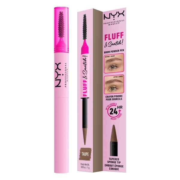 Fluff & Snatch! Pudrowy Pisak do Brwi Taupe