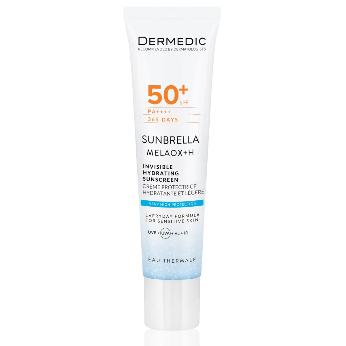 Sunbrella Ultralekki krem ochronny SPF 50+ dla skóry suchej i normalnej