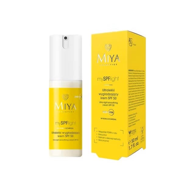 mySPFlight Ultralekki Wygładzający Krem z Filtrem SPF50