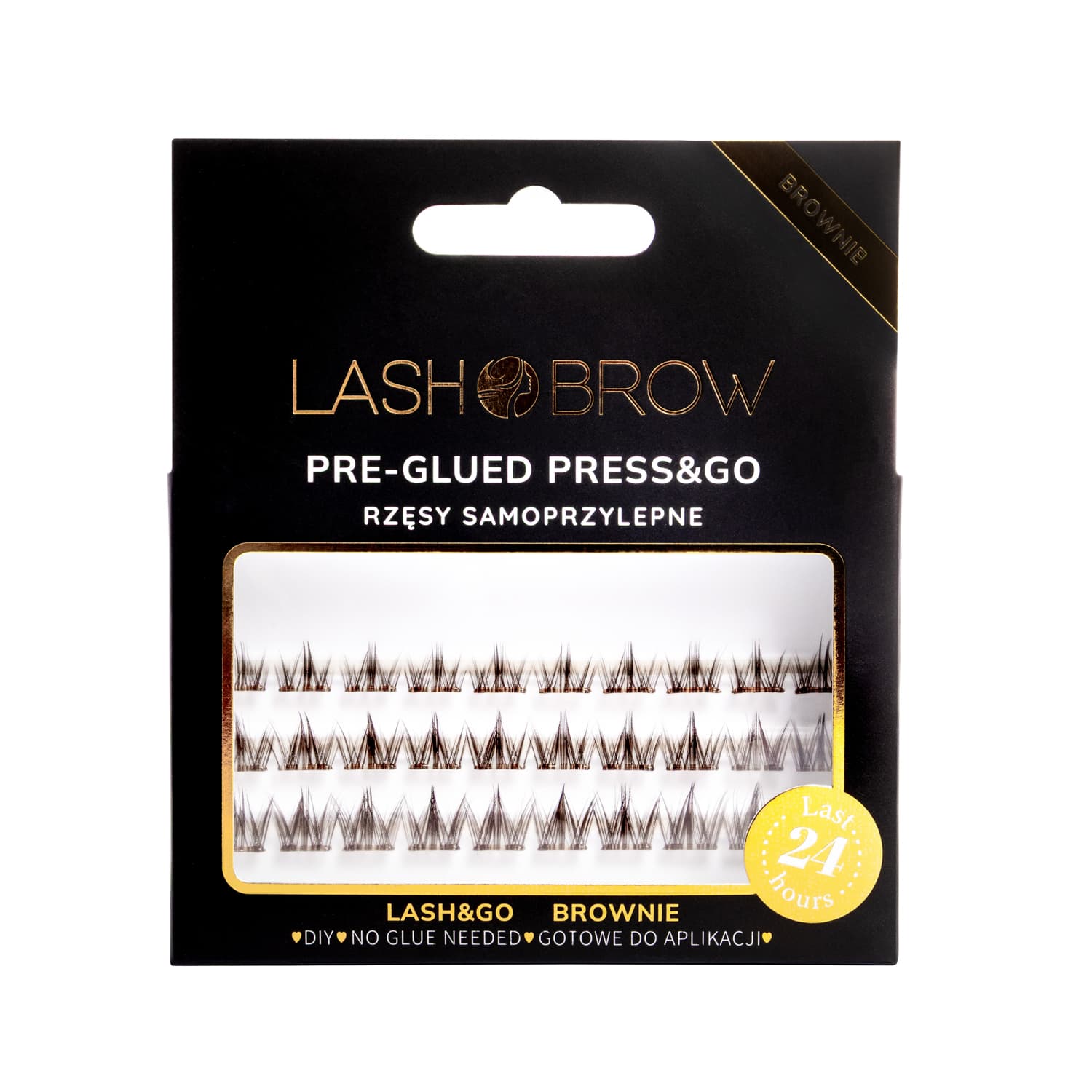 Press & Go Zestaw Kępek Samoprzylepnych Classy Night Brownie
