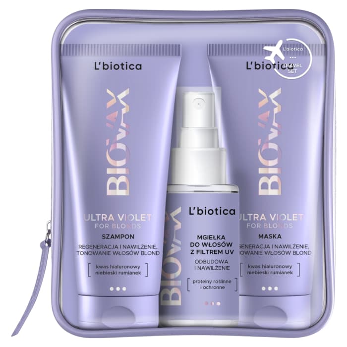 Zestaw Kosmetyków do Pielęgnacji Włosów Ultra Violet For Blonds
