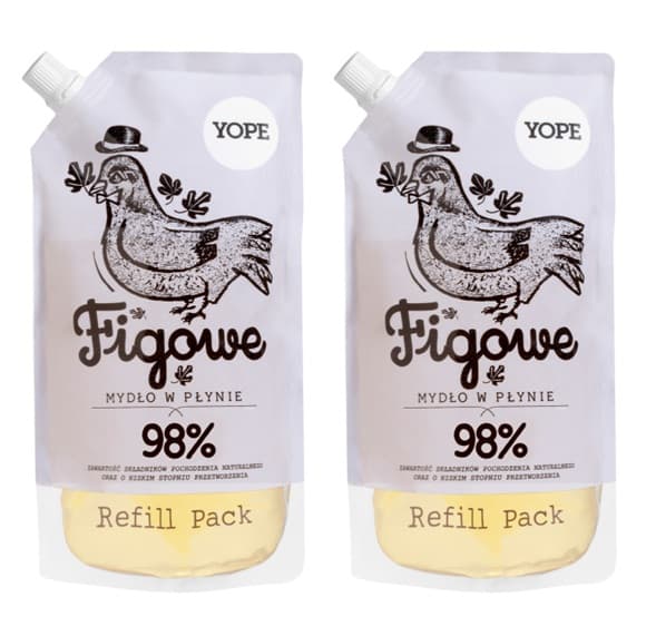 Refill Pack Saszetka - Mydło do Rąk Figowe x