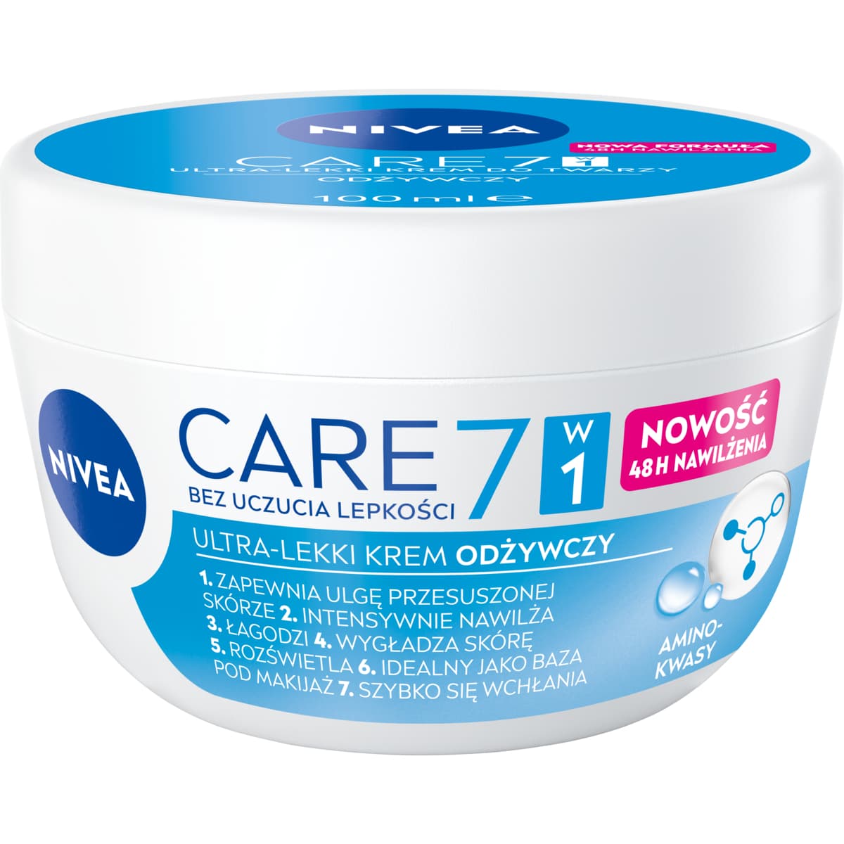 Care 7w1 Ultra-Lekki Odżywczy Krem do Twarzy
