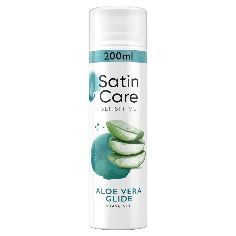 Satin Care Łagodzący Żel do Golenia z Aloesem