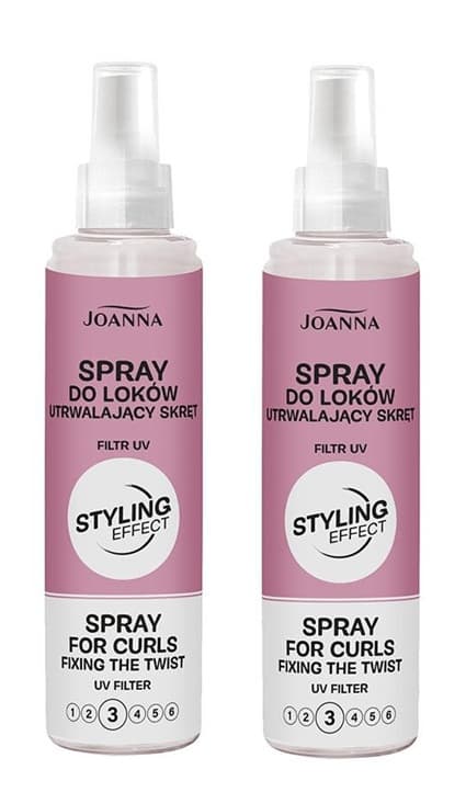 Curls Spray do Loków Utrwalający Skręt x