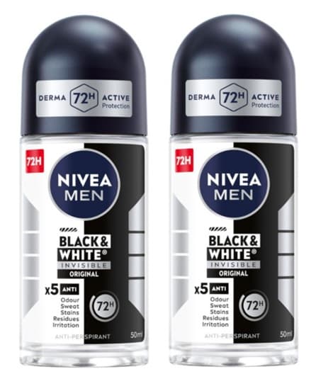 MEN Black & White Power Antyperspirant roll-on x