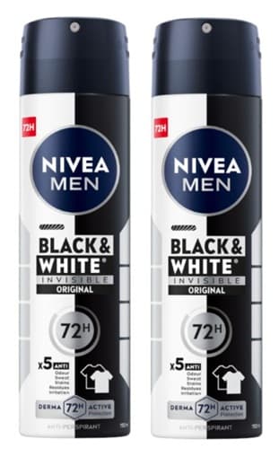 MEN Black & White Power Antyperspirant Spray x