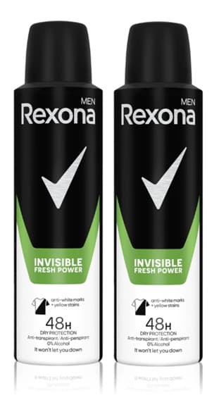 Men Dezodorant w Sprayu Invisible Fresh Power x