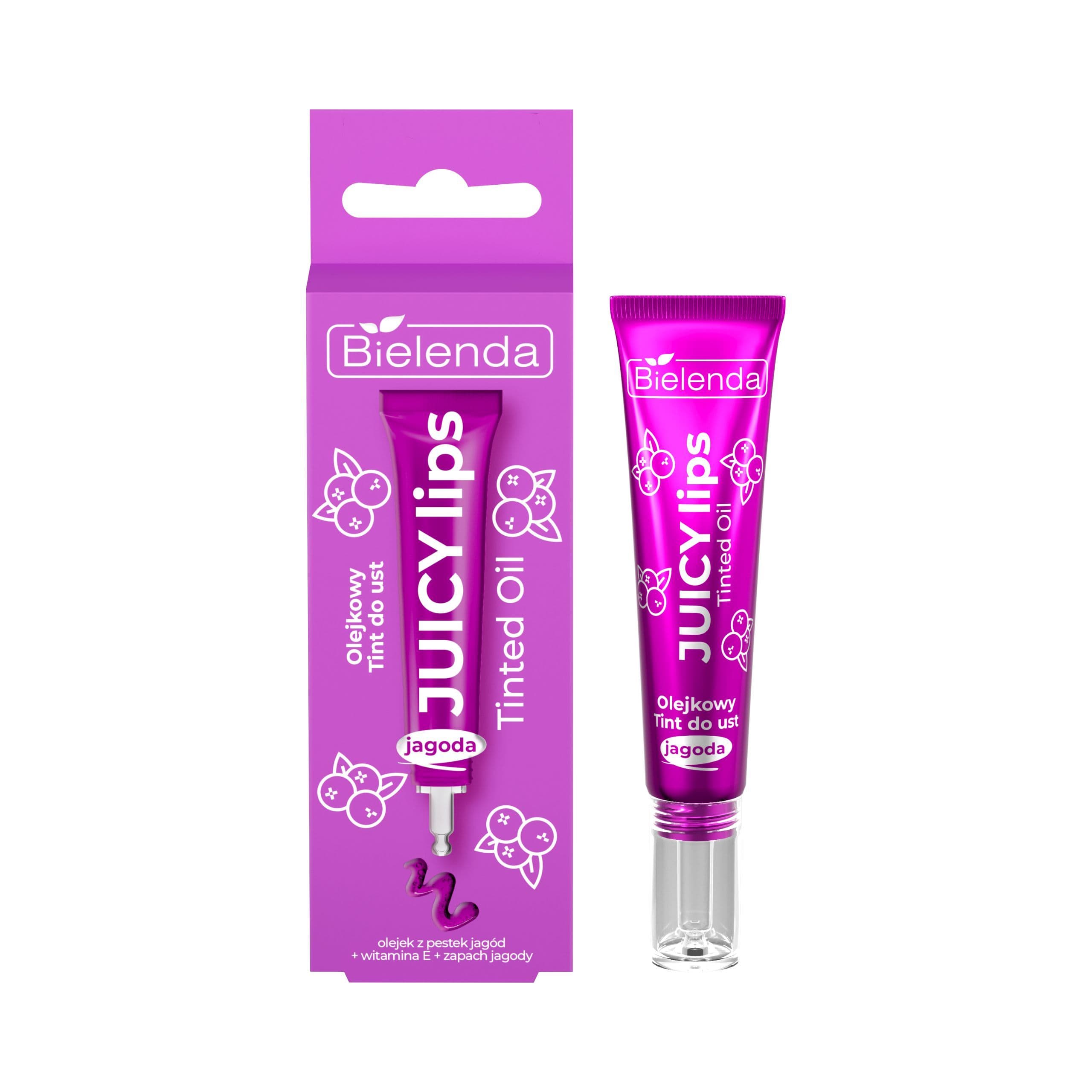 Juicy Lips Olejkowy Tint do Ust Jagoda