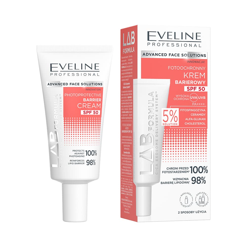 Eveline Lab Formula Fotoochronny Krem Barierowy SPF50