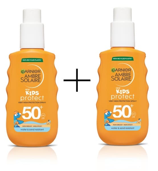 Ambre Solaire Kids Spray dla Dzieci SPF50+ 1+1