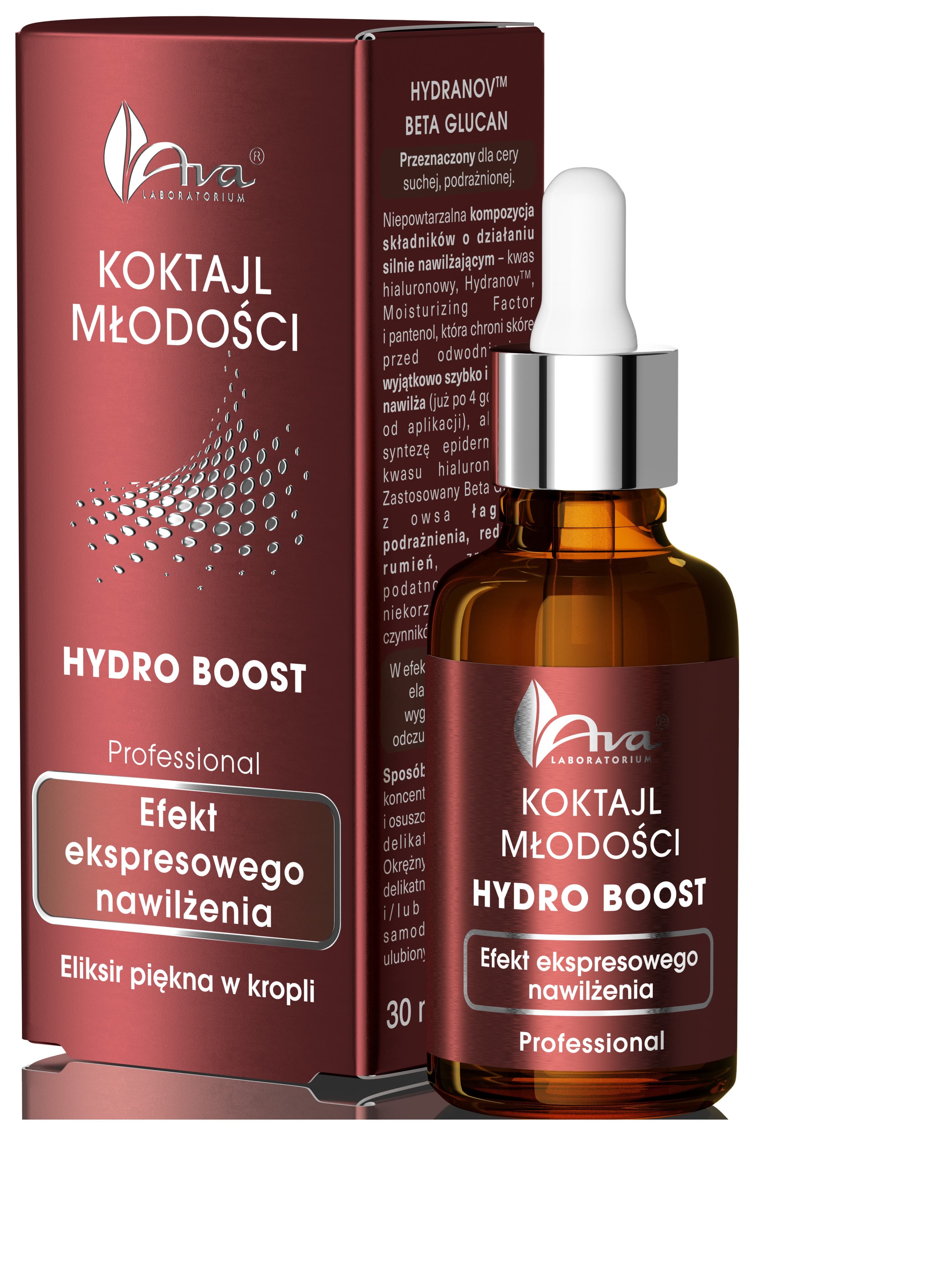 Koktajl Młodości Hydro Boost nawilżające serum do twarzy