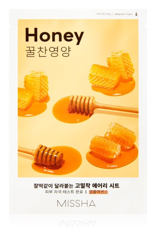 Airy Fit Sheet Maska w Płacie Honey