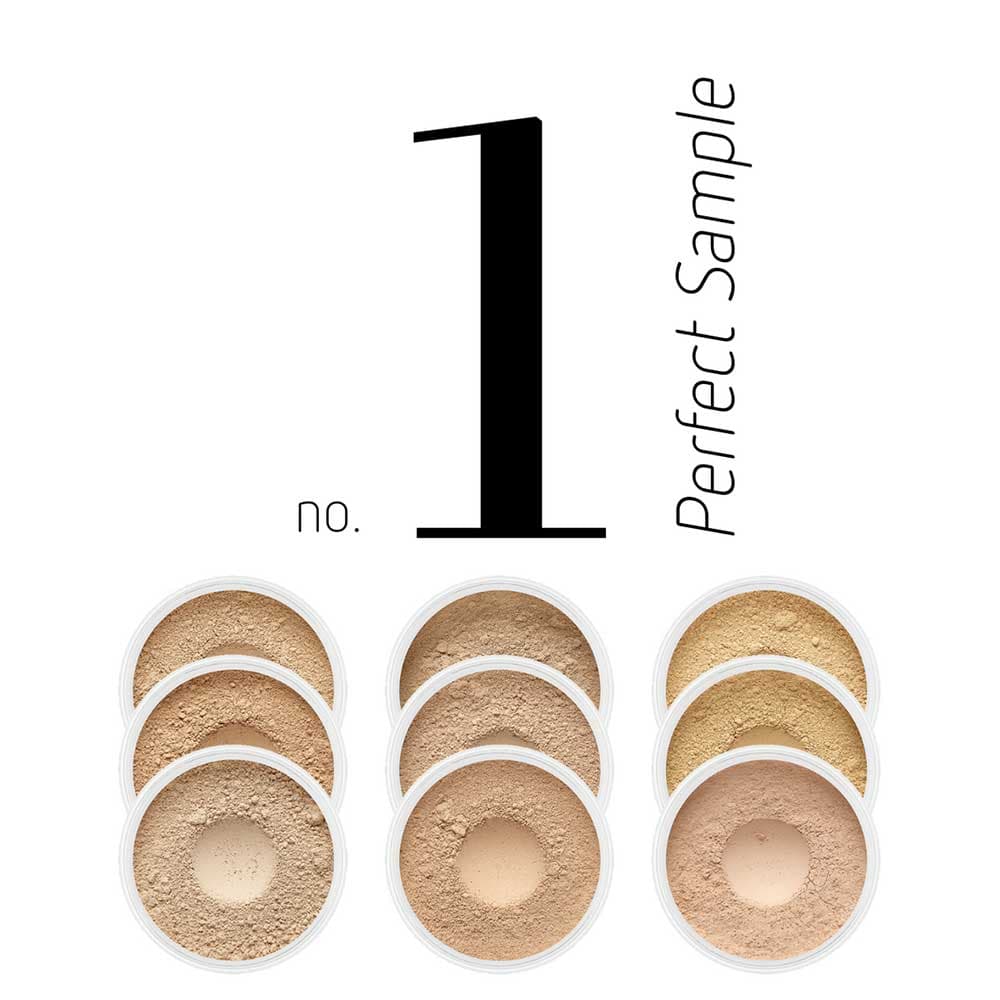 Zestaw próbek podkładów Perfect Sample No.1