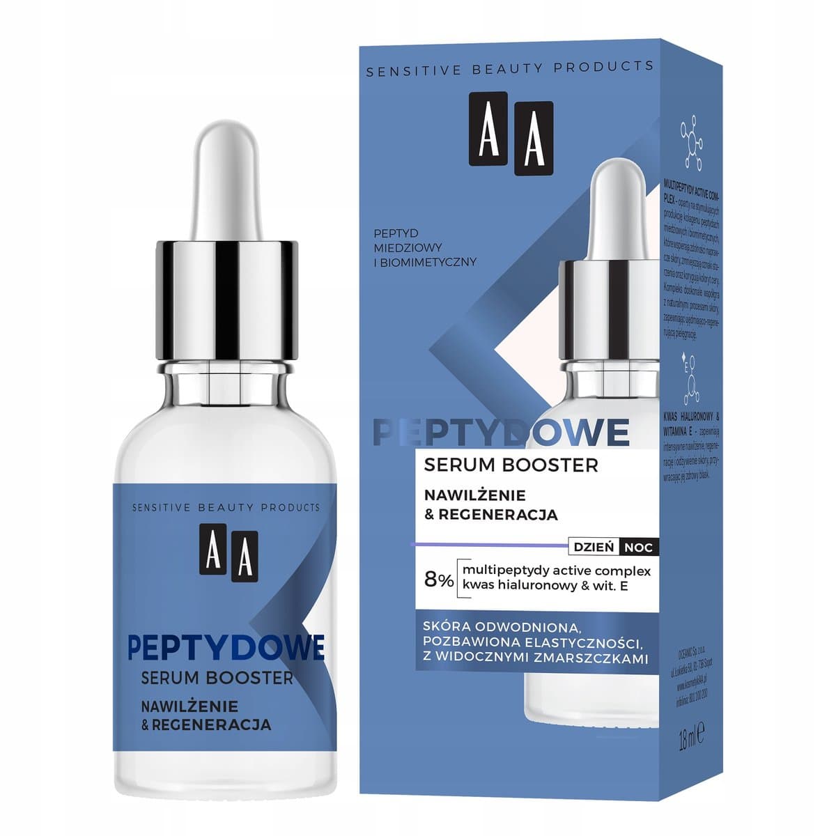 Peptydowe Serum Booster — nawilżenie i regeneracja
