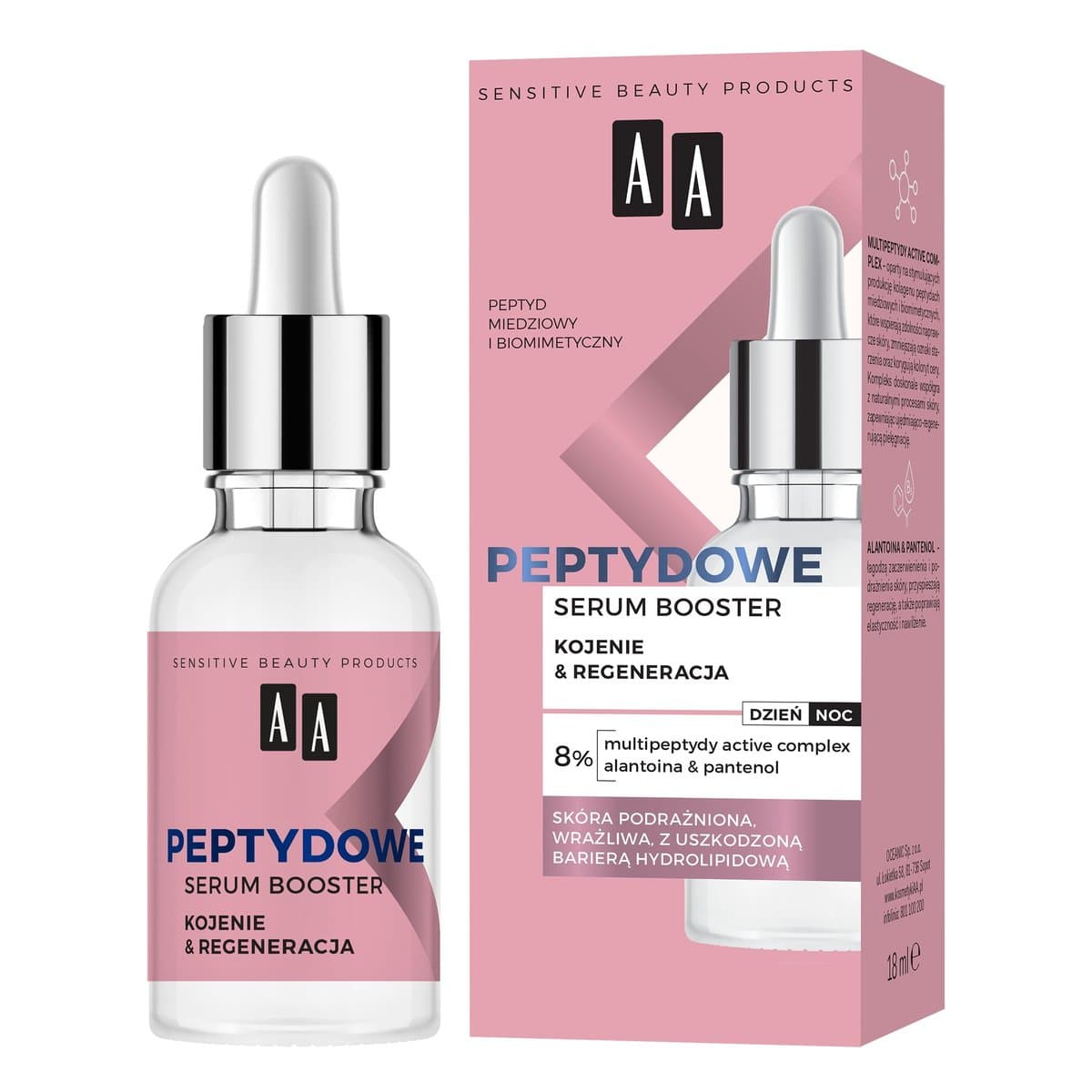 Peptydowe Serum Booster — ukojenie i regeneracja