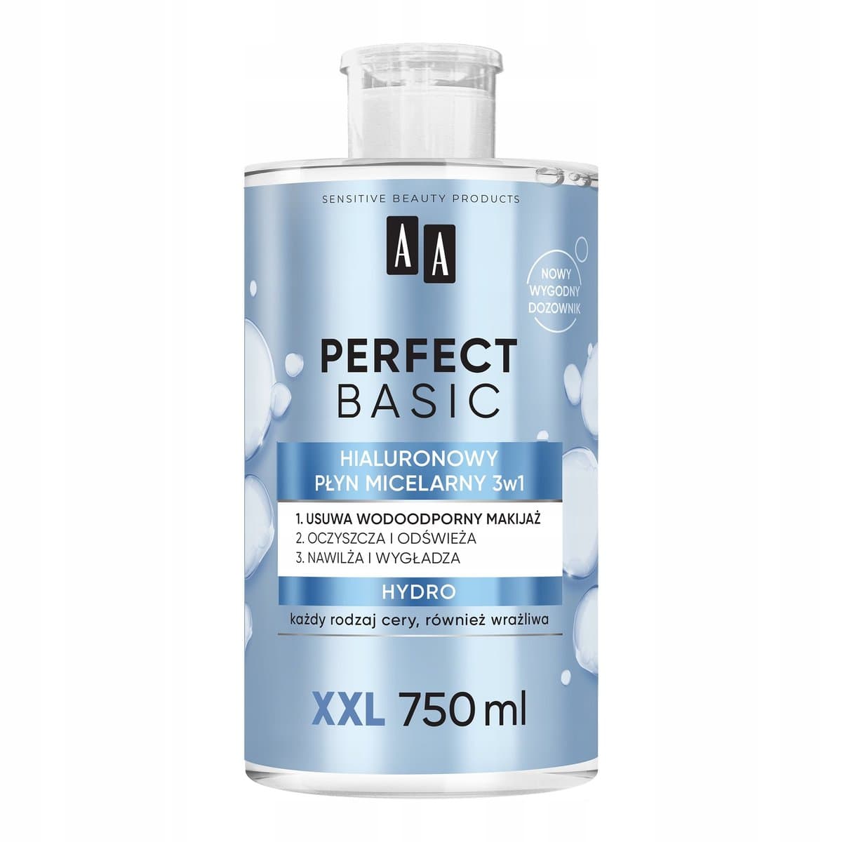 Perfect Basic — hialuronowy płyn micelarny 3 w 1
