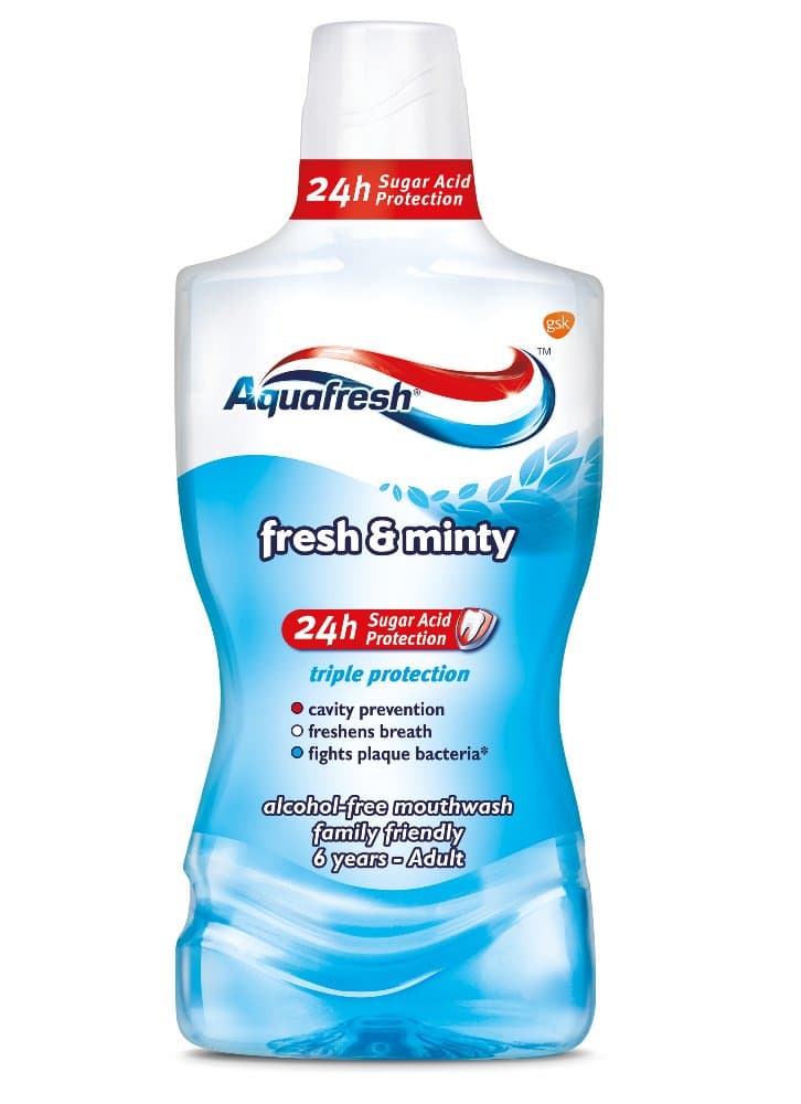 Extra Fresh & Minty, płyn do płukania ust