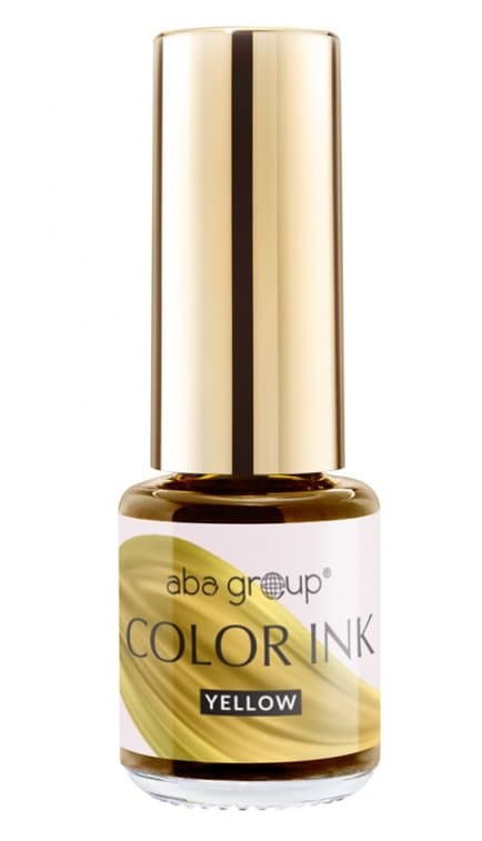 Color INK Yellow — tusz do zdobień paznokci