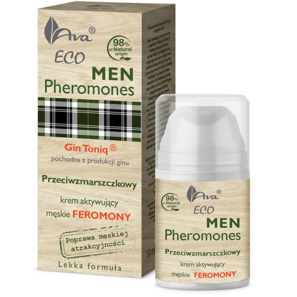 Eco Men Pheromones przeciwzmarszczkowy krem do twarzy