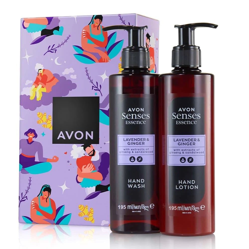 Senses Essence Zestaw upominkowy Lawenda Imbir mydło+lotion