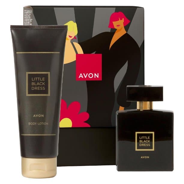 Zestaw upominkowy Little Black Dress w pudełku woda+balsam