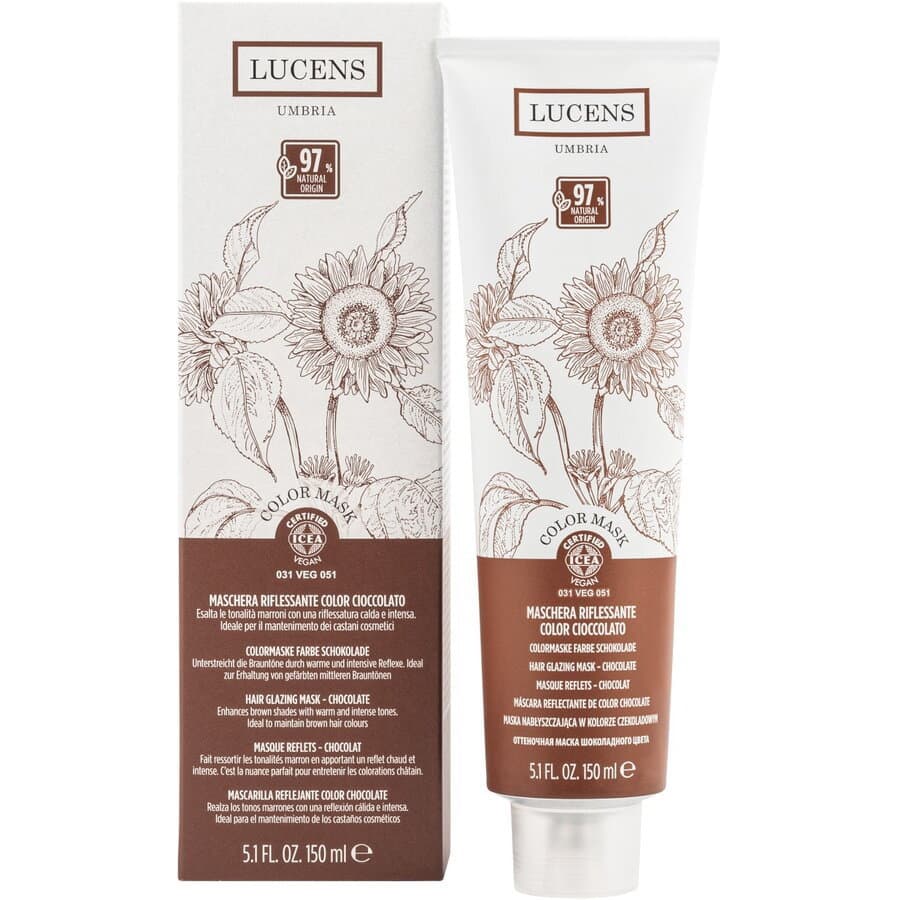 Lucens Umbria maska koloryzująca Chocolate — czekoladowy