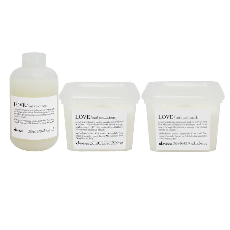 Love Curl Szampon Odżywka Maska