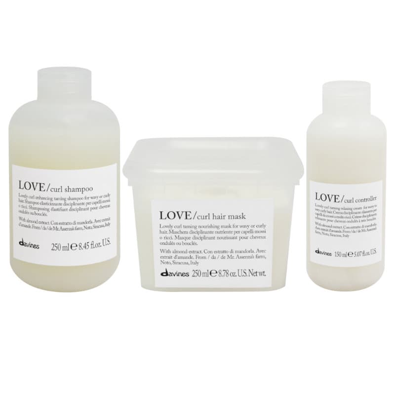 Love Curl Zestaw Szampon Maska Krem