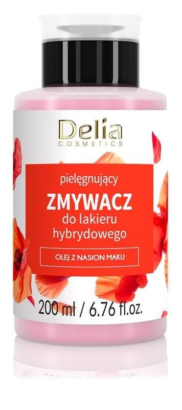 Delia pielęgnujący zmywacz do lakieru hybrydowego