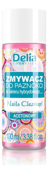 Delia, zmywacz do paznokci acetonowy